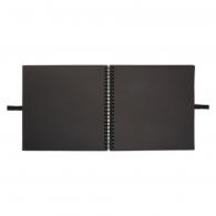 12 x12 Inch Scrapbook Black (PMA 101403) - #587762