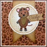 3D Embossing Folder Leopard (EF3D081) (DISCONTINUED) - #587716