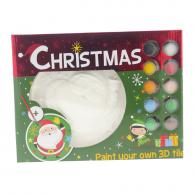 3D-Fliesenmalset 17,5 cm Weihnachten - #595802