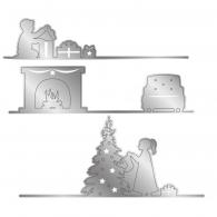 A Christmas Morning Scene Edge'ables Dies (GEM-MD-EDG-CMSC) (DISCONTINUED) - #587571