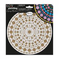 Aladine Dou Dot Malunterlage &amp; Schablone 20 cm 1 - #594163