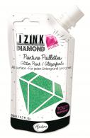 Aladine Izink Diamond Glitter Paint 24 Karat, 80 ml, Pastellgrn - #591927