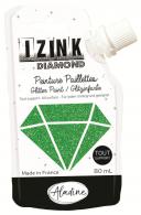 Aladine Izink Diamond Glitzerfarbe 80ml Dunkelgrn - #592187