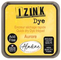Aladine Izink Dye Pigment Stempelkissen 5x5 cm Gelb - #591346