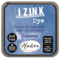 Aladine Izink Dye Pigment Stempelkissen 5x5 cm Seeblau - #591359