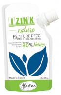 Aladine Izink Naturdekorfarbe 80 ml Blau - #591618