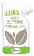 Aladine Izink Nature Dekorfarbe 80ml Graubraun - #591717