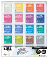 Aladine Izink Präge-Stempelkissen-Set, klein, 20 Stück - #590770