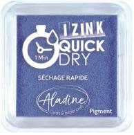 Aladine Izink Quick Dry Pigment Stempelkissen 5x5 cm Blau - #590792