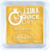 Aladine Izink Quick Dry Pigment Stempelkissen 5x5 cm Gelb - #590388