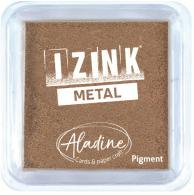 Aladine Izink Quick Dry Pigment Stempelkissen 5x5 cm Kupfer - #591315