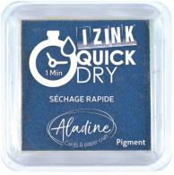 Aladine Izink Quick Dry Pigment Stempelkissen 5x5 cm Marineblau - #590431