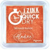 Aladine Izink Quick Dry Pigment Stempelkissen 5x5 cm Orange - #590430