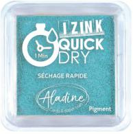 Aladine Izink Quick Dry Pigment Stempelkissen 5x5 cm Seeblau - #590347