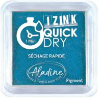 Aladine Izink Quick Dry Pigment Stempelkissen 5x5 cm Trkis - #590286