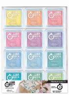 Aladine Izink Quick Dry Pigment Stempelkissen-Set Pastell - #590761