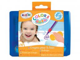 Aladine Kids Bade- und Fliesenmalstifte 10 Stück - #589139