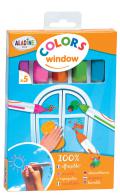 Aladine Kids Fenstermarker Set 5-teilig Basic - #589810