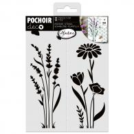 Aladine Schablone Lavenders 18 x 13 cm - #594145