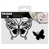 Aladine Schablone Schmetterling 10 x 15 cm - #594149