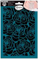 Aladine Selbstklebende 3D-Vorlage A5 Rosen - #592789