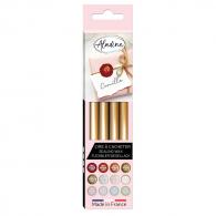Aladine Siegelwachsstbchen Set 4 Stck Altgold - #593565