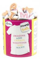 Aladine Stampo Stempelset Textile Alphabet Sketch 45-teilig - #591504
