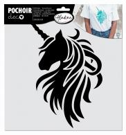 Aladine Vorlage 28x28 cm Einhorn - #592769