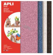 Apli Foam mit Glitzer, 4 Blätter - #599506