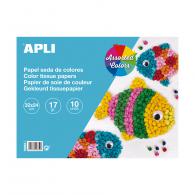 Apli Seidenpapierblock 32x24 cm 10 Stück - #599515