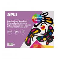 Apli Zellophanpapierblock 21x24 cm 10 Stück - #599513
