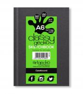 Artgecko Classy Skizzenbuch A6 Hochformat 150gr 46 Blatt Wei - #597098
