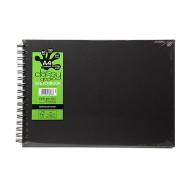 Artgecko Classy Spiral Skizzenbuch A4 Querformat 150gr 40 Blatt Wei - #598165