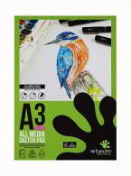 Artgecko Pro Skizzenblock A3 150gr 40 Blatt Wei - #598075