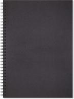 Artgecko Shady Spiral Skizzenbuch A3 Portrait 200gr 40 Blatt Schwarz - #597005