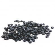 Bunte Punkte Schwarz 100 gr - #595033