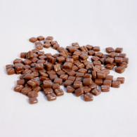 Bunte Quadrate Braun 100 gr - #595038