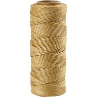 CC Bambusschnur 1 mm Gold 65 m - #591656