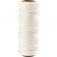 CC Bambusschnur 1 mm Weiß 65 m - #591648