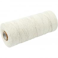 CC-Baumwollkordel 1 mm 700 m, leichte, natürliche, extra dünne Qualität - #591670