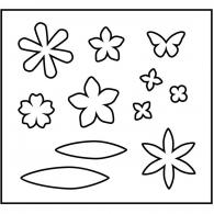 CC Blumen Stanzform - #591452