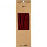 CC Chenile Dunkelrot 6 mm x 30 cm 50 Stück - #594370