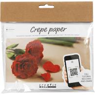 CC Creative Mini Hobby Set Krepppapier Blumen Rosen - #590325