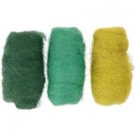 CC Creotime kardiertes Wollset 3x10gr Green Harmony - #592429