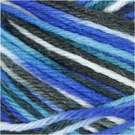 CC Creotime Sockenwolle 50gr Mehrfarbig Blau Türkis - #592638