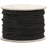 CC-Elastikschnur 1 mm 25 m Schwarz - #589720
