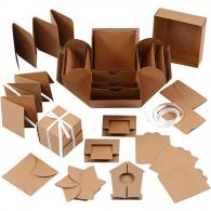 CC Explosionsbox 12x12 cm Kraftbraun - #590360