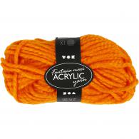 CC Fantasia Acrylgarn, 35 m, Neonorange - #594179