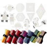 CC-Figuren mit Stickgarn 1 Set - #593703