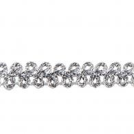 CC Flechtband 10 mm 10 m Silber - #592651